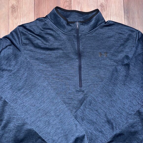 Under Armour Men's Fleece 1/2 Zip Pullover - Picture 3 of 6